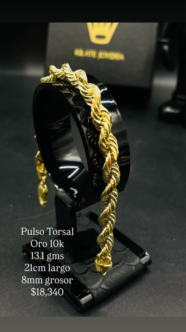 Pulso Torsal Oro 10k