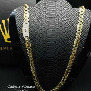 Cadena Mónaco Oro 10k