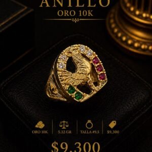 ANILLO  ORO 10K