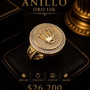 ANILLO ORO 14K