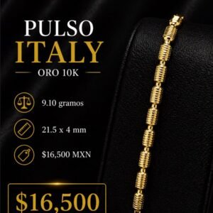 PULSO ITALY ORO 10K