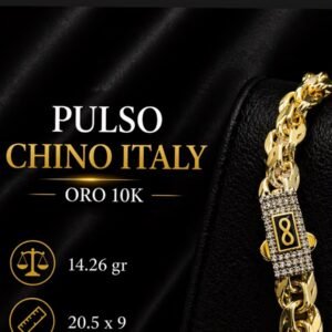 PULSO CHINO ITALY ORO 10K