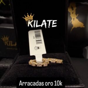 Arracadas oro 10k