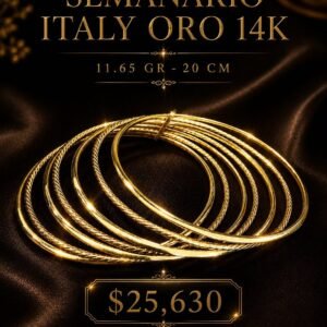 SEMANARIO ITALY ORO 14K