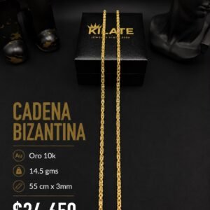 CADENA BIZANTINA Oro 10k