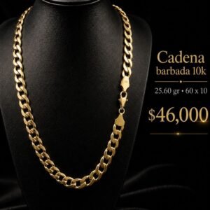 Cadena barbada 10k
