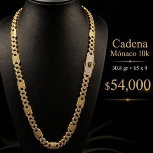 Cadena Mónaco 10k