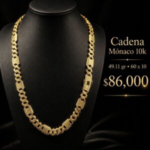 Cadena Mónaco 10k