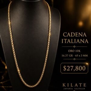 CADENA ITALIANA ORO 10K