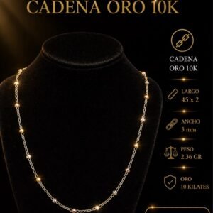 CADENA ORO 10K