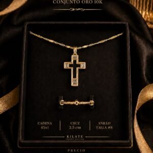 CONJUNTO ORO 10K