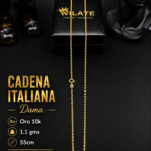 CADENA ITALIANA Dama Oro 10k
