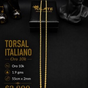 TORSAL ITALIANO Oro 10k