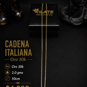 CADENA ITALIANA Oro 10k