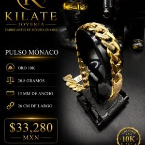 PULSO MONACO ORO 10K