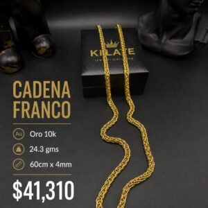 CADENA FRANCO Oro 10k