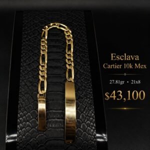 Esclava Cartier 10k Mex