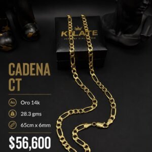 CADENA CT Oro 14k